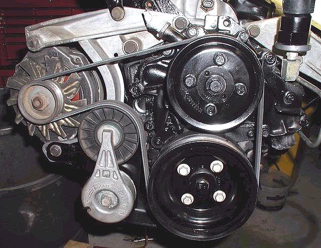 fiero belt tensioner